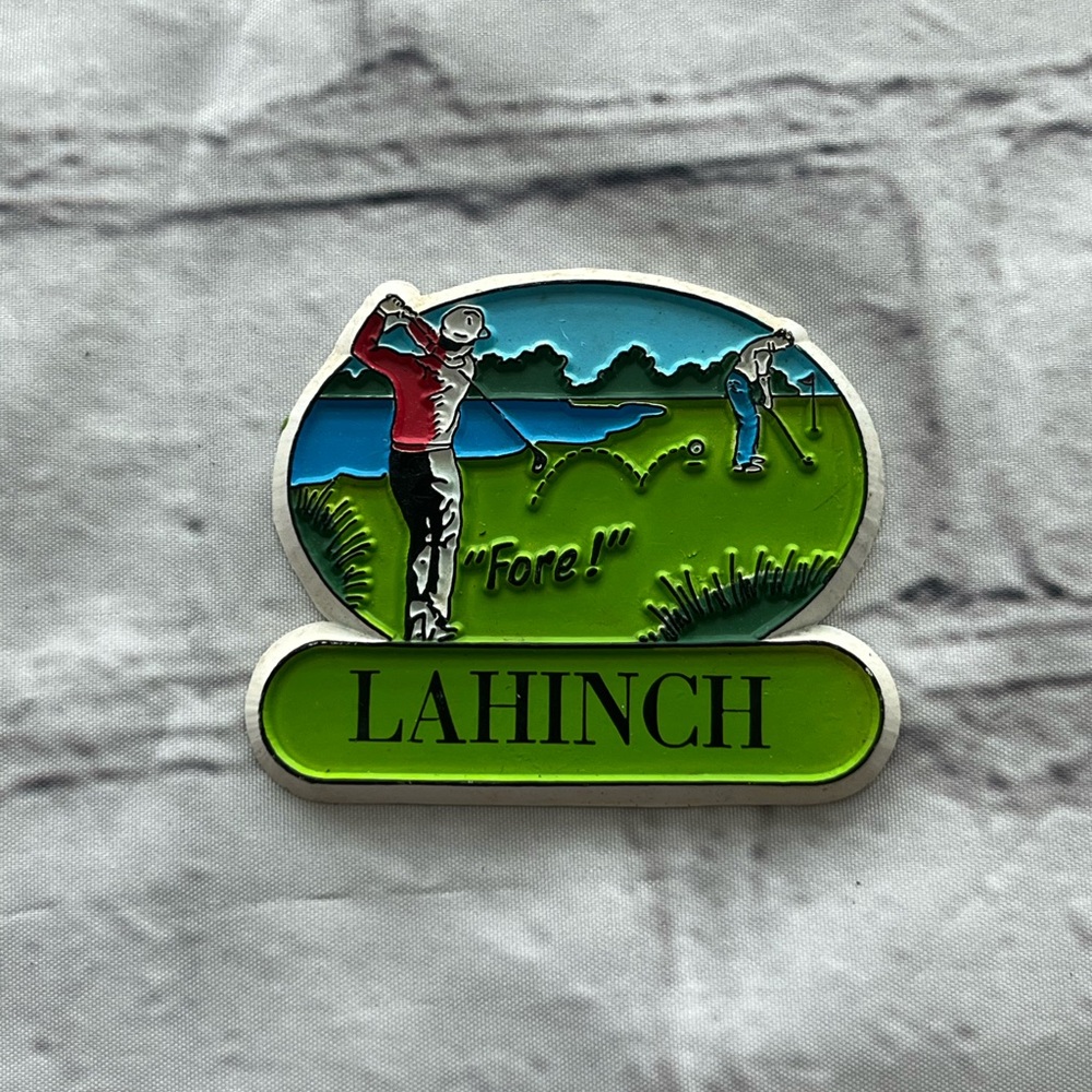 Lahinch Golf Ball Magnet VTG